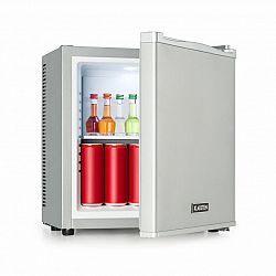 Klarstein Secret Cool, mini chladnička, minibar, 13 l, energet. trieda G, strieborná