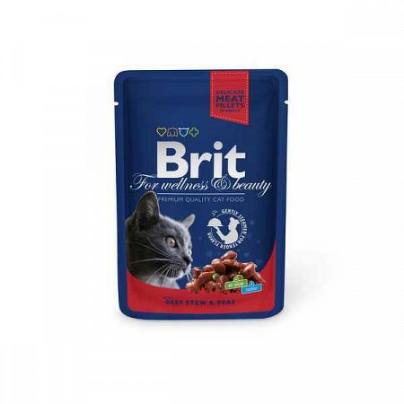 Brit Premium Cat Beef Stew & Peas 100 g