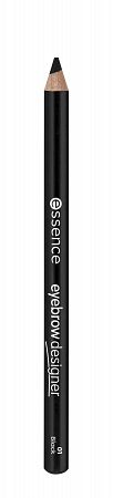 Essence Eyebrow Designer ceruzka na obočie 1 Black 1 g