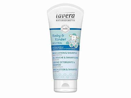 Lavera Kinder Neutral Vlasový a telový šampón pro citlivou pokožku 200 ml