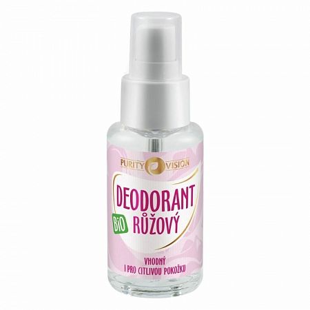Purity Vision Bio Ruzovy Deodorant Sprej 50ml