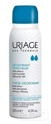 Uriage Hygiène deospray s 24 hodinovou ochranou (Alum Stone Natural Freshness with 24h efficacy) 125 ml